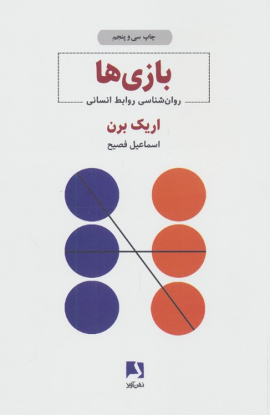 کتاب بازی ها روان شناسی روابط انسانی ذهن آویز